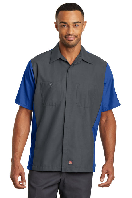 Red Kap ®  Short Sleeve Ripstop Crew Shirt. SY20 - Red Kap SY20