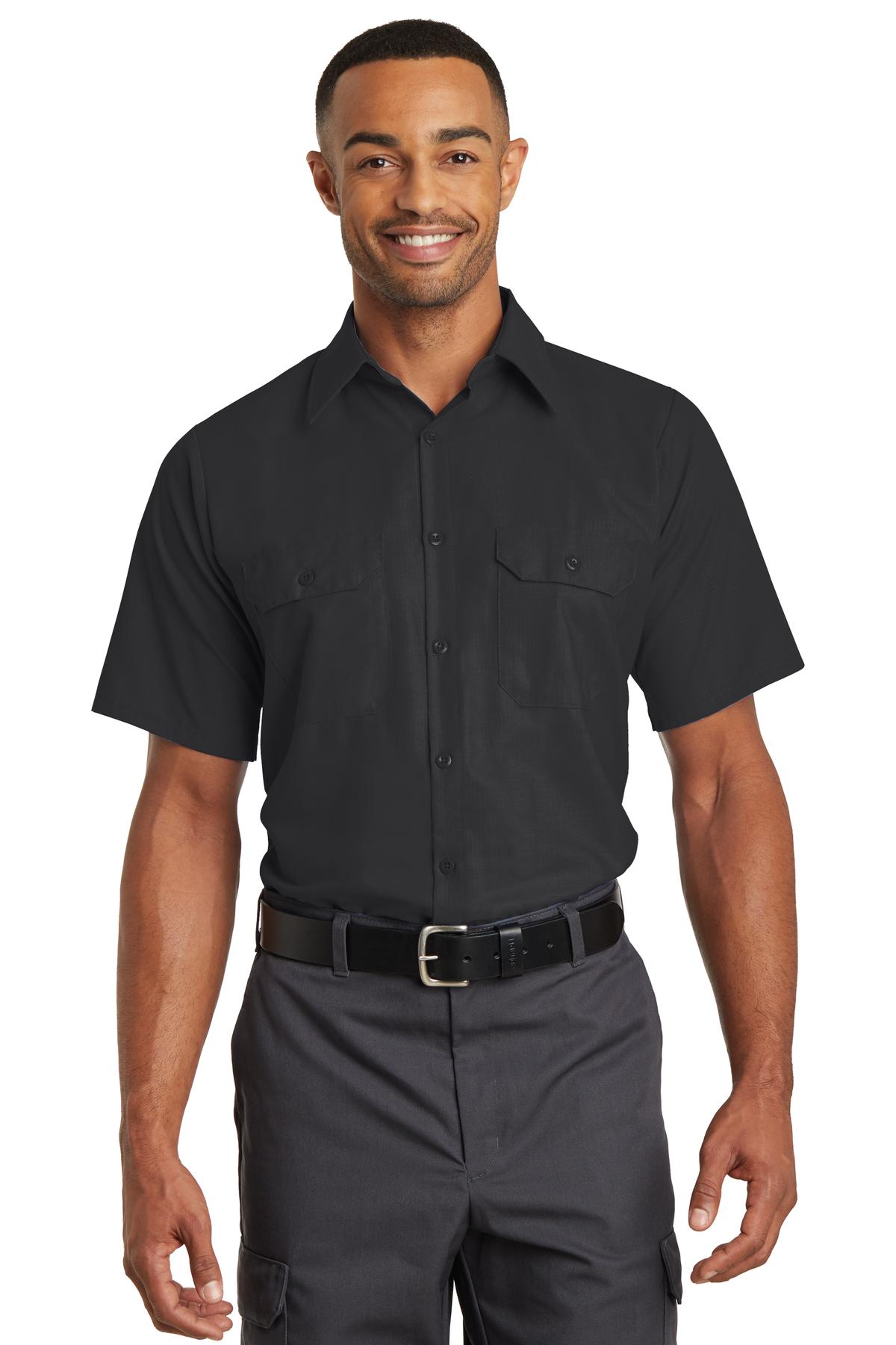 Red Kap ®  Short Sleeve Solid Ripstop Shirt. SY60 - Red Kap SY60