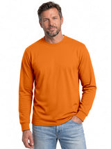 Joe's USA Mens Tall Long Sleeve 50/50 Cotton/Poly T-Shirt