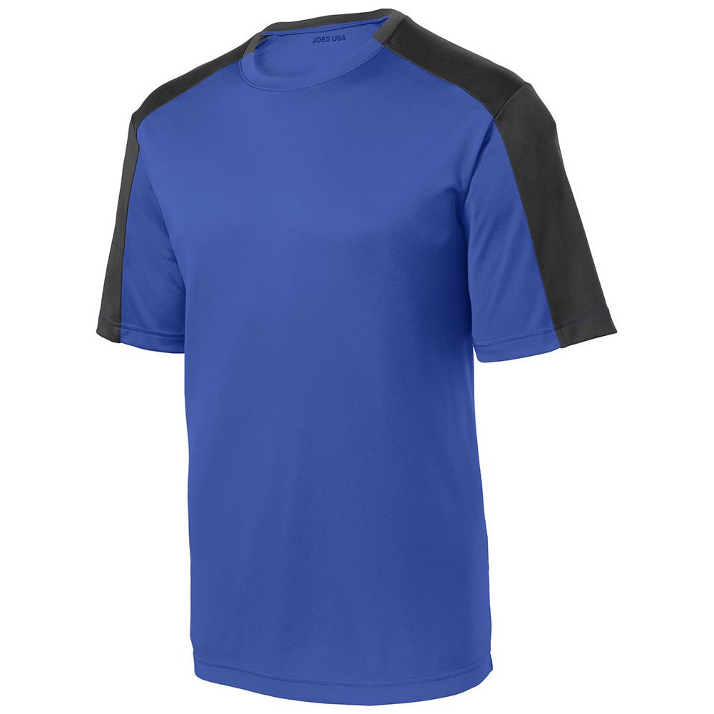 Men's PosiCharge Competitor Sleeve-Blocked Tee T-Shirts DRI-EQUIP