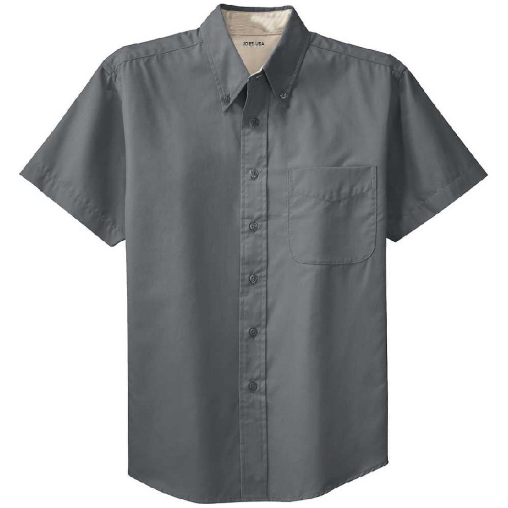 Joe's Men's Short Sleeve Button-Up Shirt Joe's USA Mens Apparel