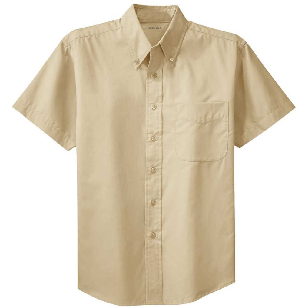 Joe's Men's Short Sleeve Button-Up Shirt Joe's USA Mens Apparel