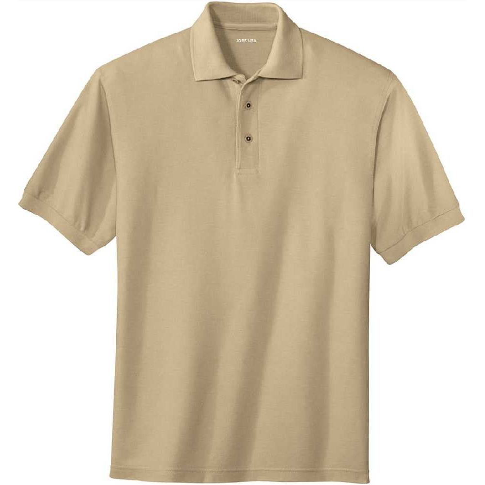 Mens Classic Silk Touch Polo Shirts in 36 Colors and Sizes: XS-6XL Joe's USA Polos and Knits