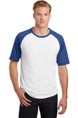 Sport-Tek ®  Short Sleeve Colorblock Raglan Jersey. T201 - Sport-Tek T201