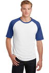 Sport-Tek ®  Short Sleeve Colorblock Raglan Jersey. T201 - Sport-Tek T201