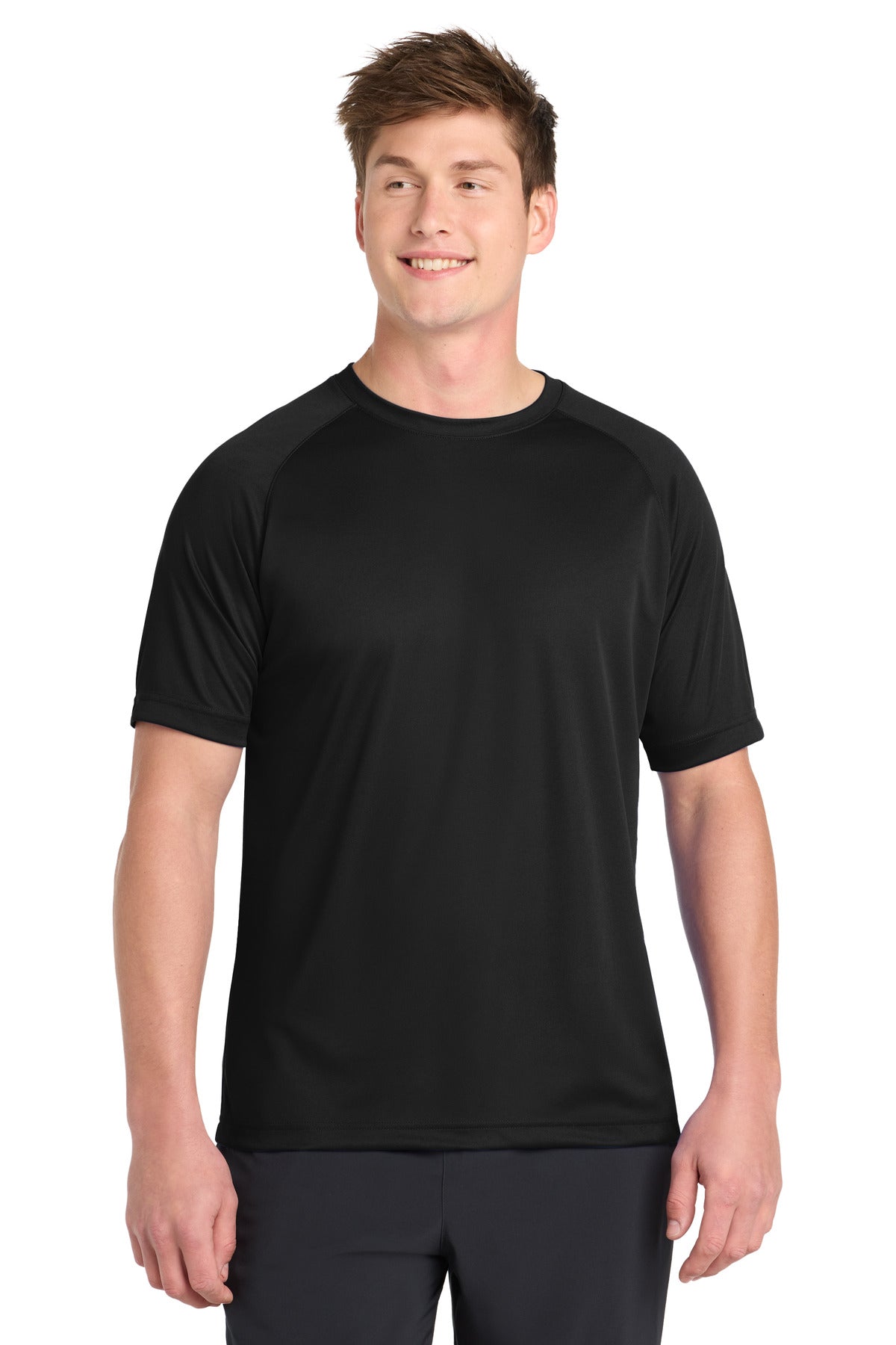 Sport-Tek T473 Dry Zone Short Sleeve Raglan T-Shirt