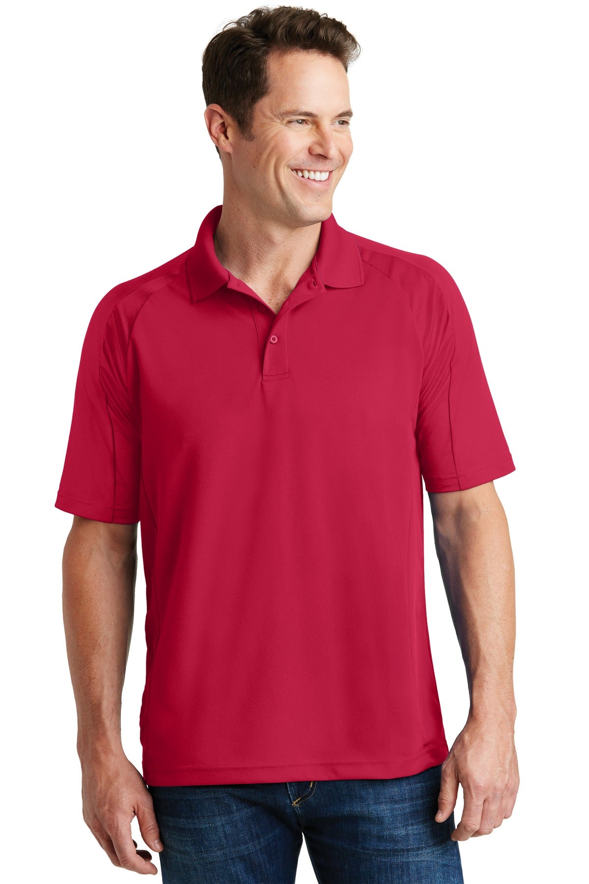 Sport-Tek ®  Dri-Mesh® Pro Polo. T474 - Sport-Tek T474