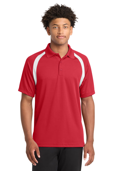 Sport-Tek ®  Dry Zone ®  Colorblock Raglan Polo. T476 - Sport-Tek T476