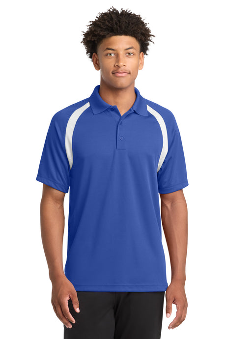Sport-Tek T476 Dry Zone Colorblock Raglan Polo