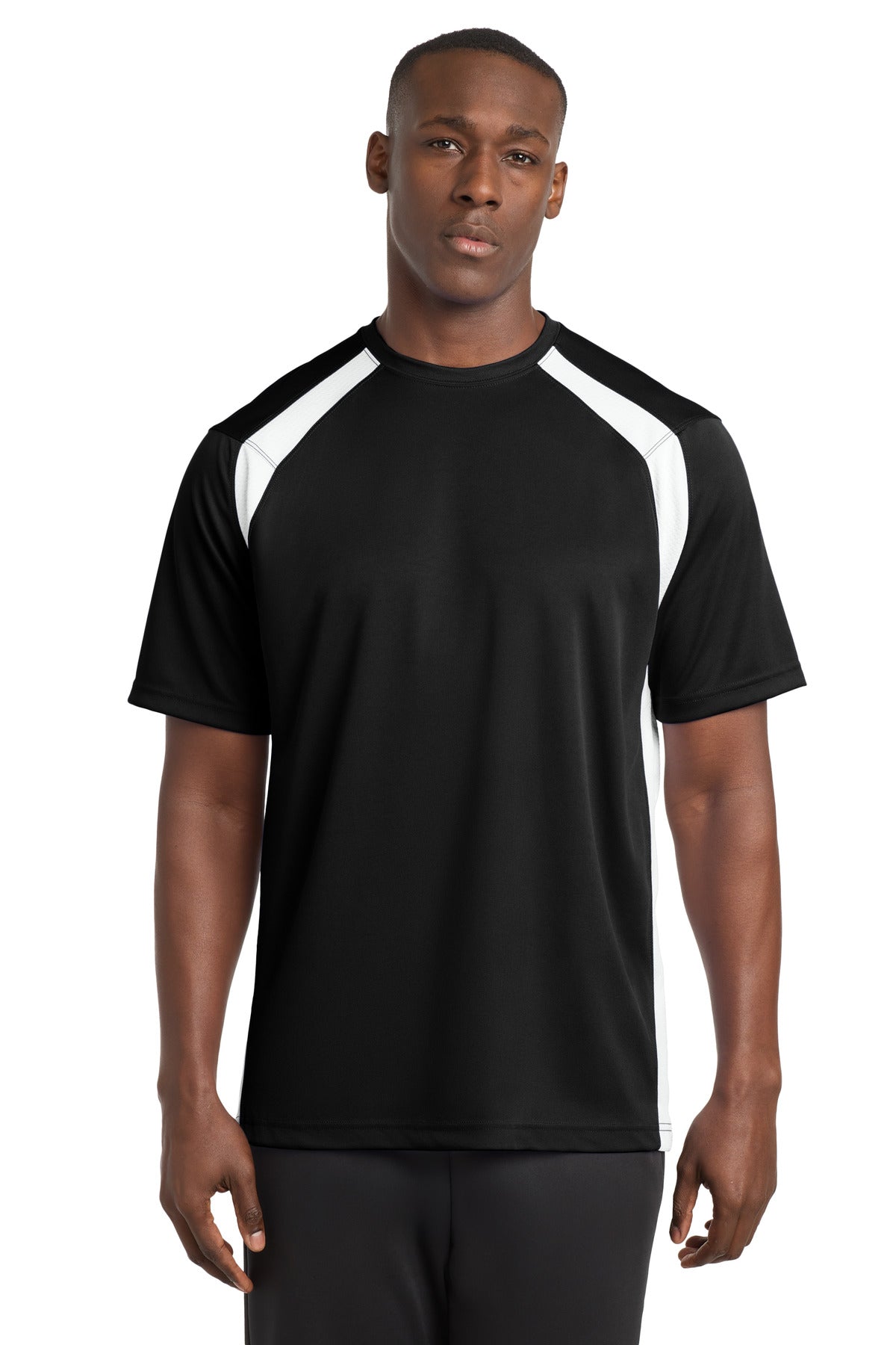 Sport-Tek ®  Dry Zone ®  Colorblock Crew. T478 - Sport-Tek T478