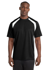 Sport-Tek ®  Dry Zone ®  Colorblock Crew. T478 - Sport-Tek T478