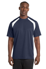 Sport-Tek ®  Dry Zone ®  Colorblock Crew. T478 - Sport-Tek T478
