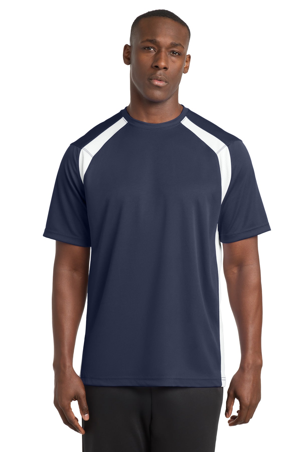 Sport-Tek T478 Dry Zone Colorblock Crew