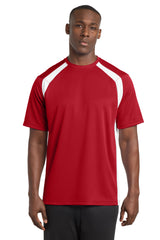 Sport-Tek ®  Dry Zone ®  Colorblock Crew. T478 - Sport-Tek T478