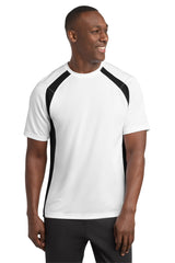 Sport-Tek ®  Dry Zone ®  Colorblock Crew. T478 - Sport-Tek T478