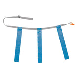 TRIPLE FLAG FOOTBALL SET, ADULT XL BLUE