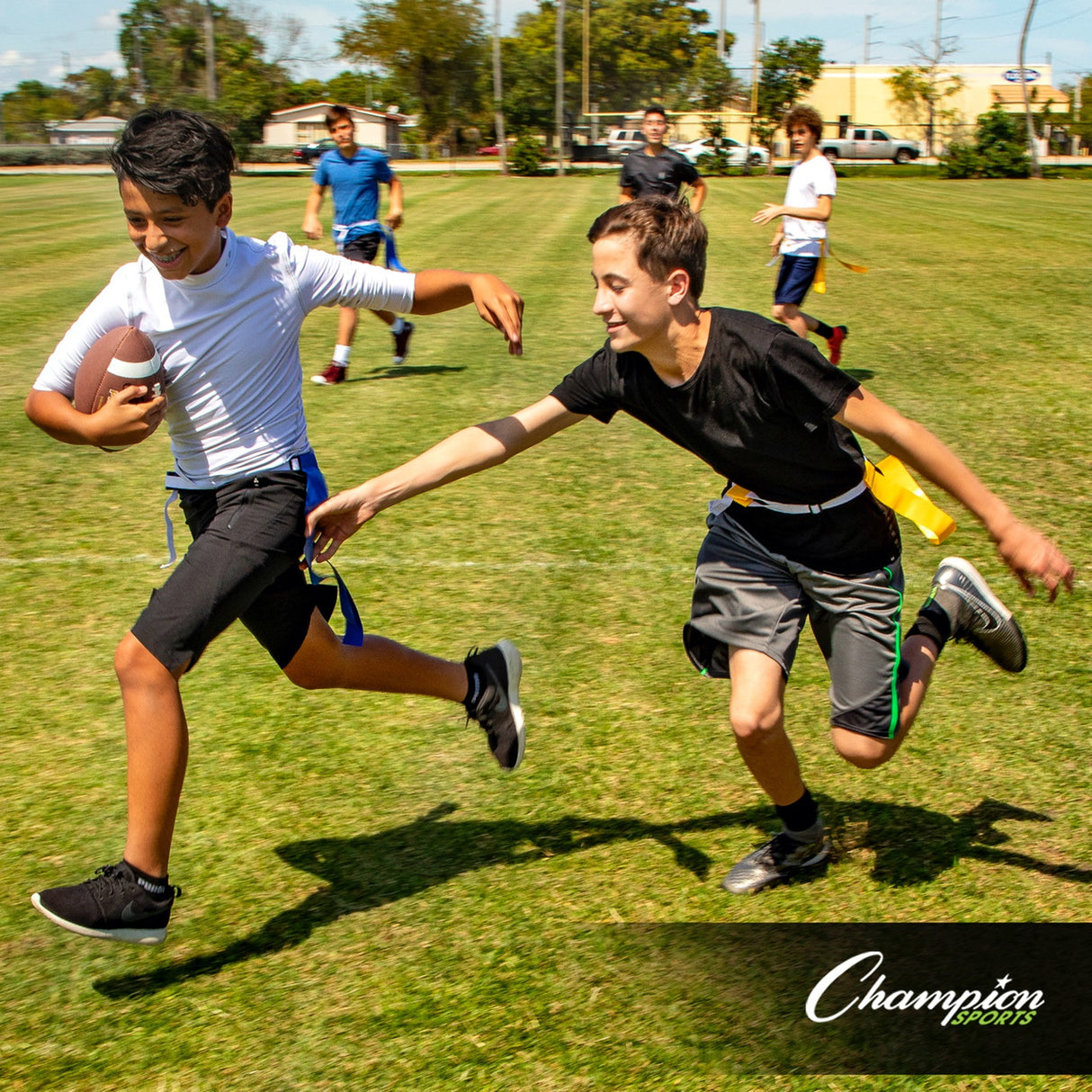 Champion Sports DELUXE FLAG FOOTBALL SET