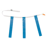 TRIPLE FLAG FOOTBALL SET, YOUTH BLUE