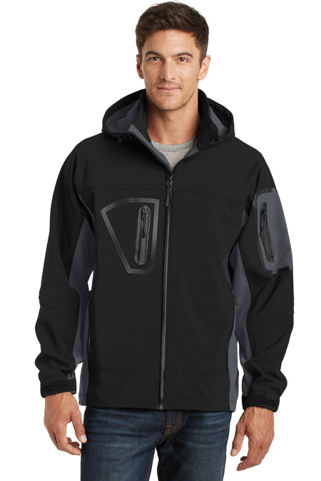 Port Authority ® Tall Waterproof Soft Shell Jacket. TLJ798 - Port Authority TLJ798 Outerwear Port Authority Black/ Graphite LT