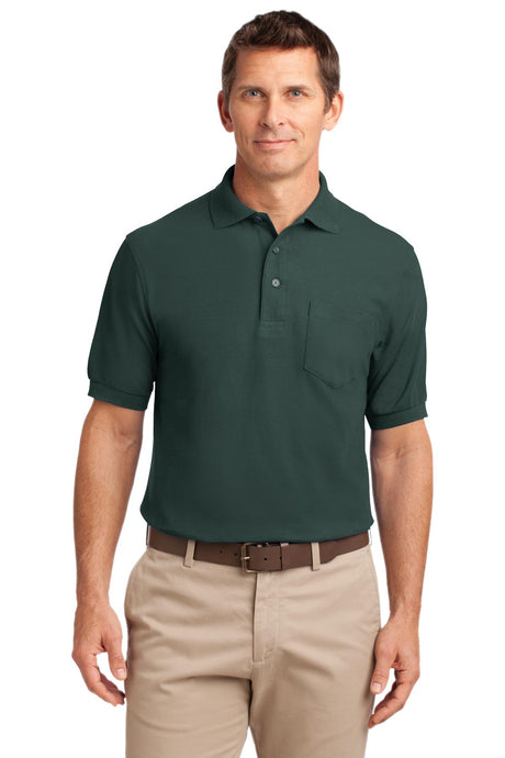 Port Authority TLK500P Tall Silk Touch Polo with Pocket Wholesale