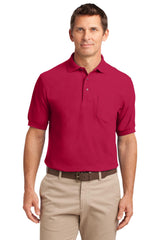 Port Authority TLK500P Tall Silk Touch Polo with Pocket Wholesale