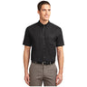 Port Authority ® Tall Short Sleeve Easy Care Shirt. TLS508 Tall Port Authority Black/ Light Stone LT