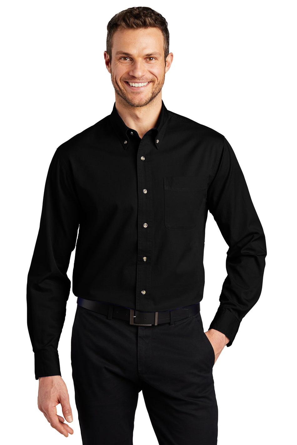 Port Authority ®  Tall Long Sleeve Twill Shirt.  TLS600T - Port Authority TLS600T