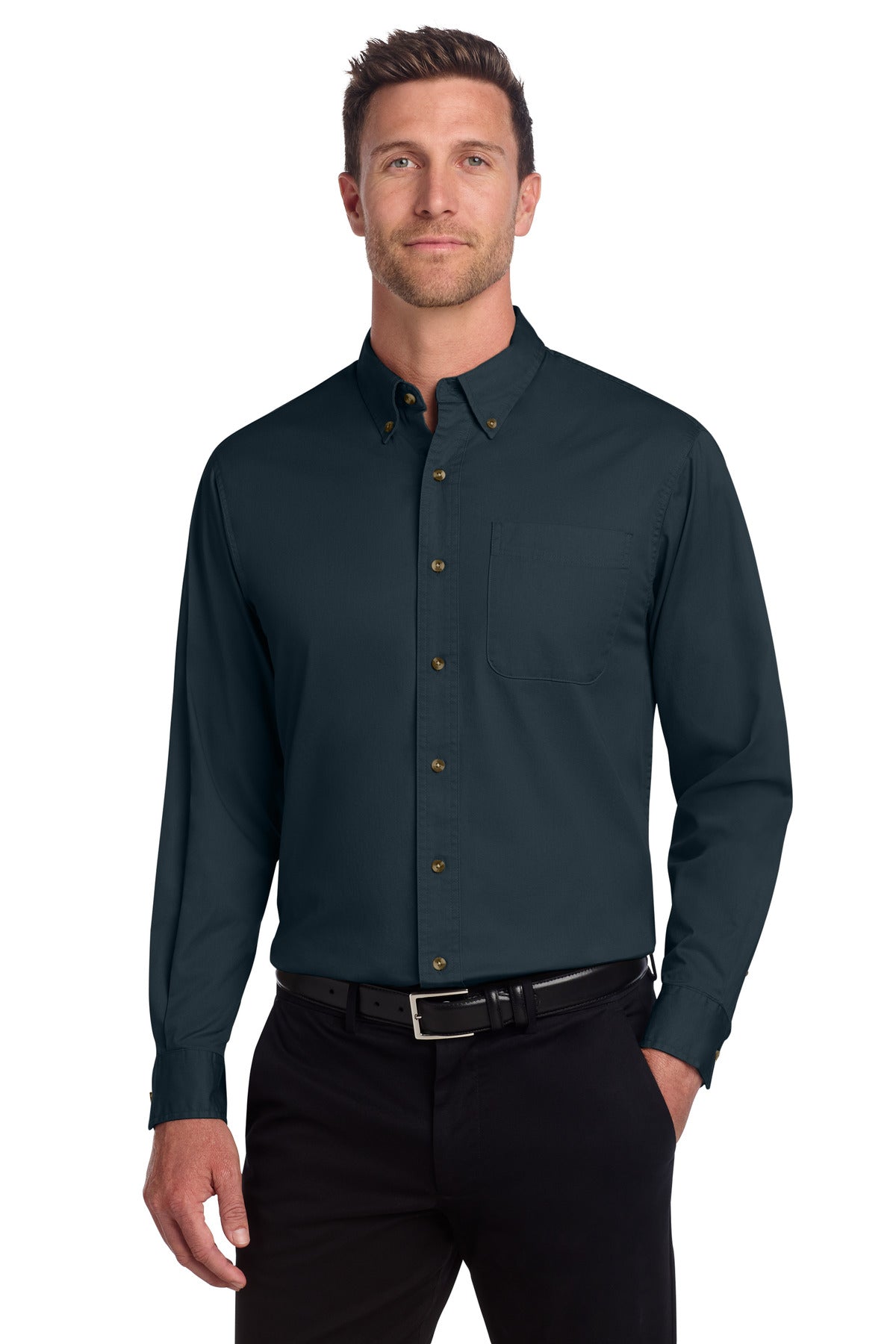 Port Authority ®  Tall Long Sleeve Twill Shirt.  TLS600T - Port Authority TLS600T