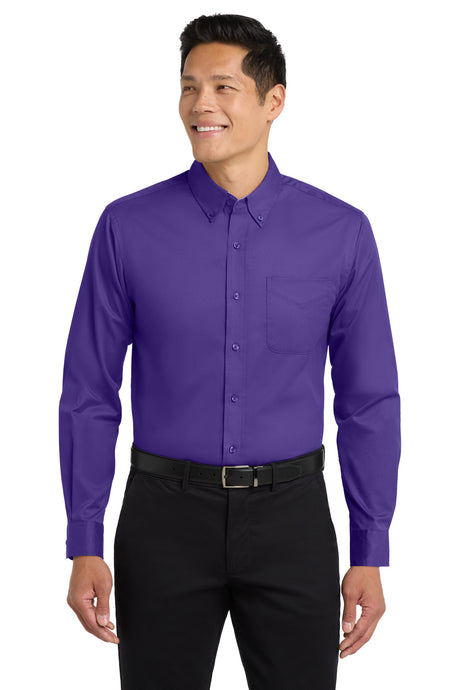 Port Authority TLS608 Tall Long Sleeve Easy Care Shirt Wholesale Dress Shirt