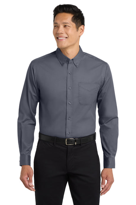 Port Authority TLS608 Tall Long Sleeve Easy Care Shirt Wholesale Dress Shirt