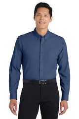 Port Authority ®  Tall Crosshatch Easy Care Shirt. TLS640 - Port Authority TLS640