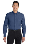 Port Authority ®  Tall Crosshatch Easy Care Shirt. TLS640 - Port Authority TLS640