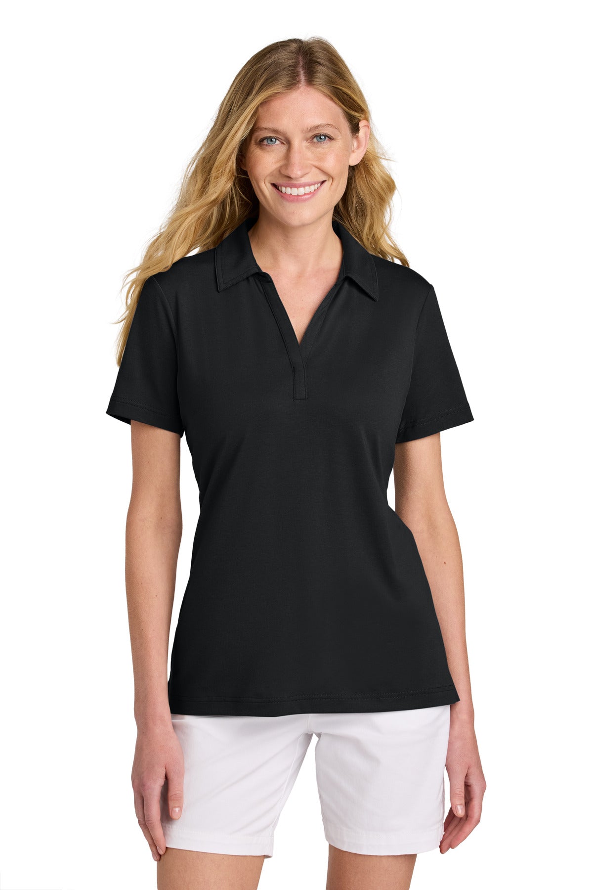 TravisMathew TM1LF071 Women's Glenview Solid Performance Polo
