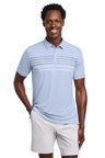 TravisMathew TM1MY400 Coto Performance Chest Stripe Polo
