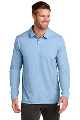 TravisMathew TM1MZ343 Oceanside Heather Long Sleeve Polo