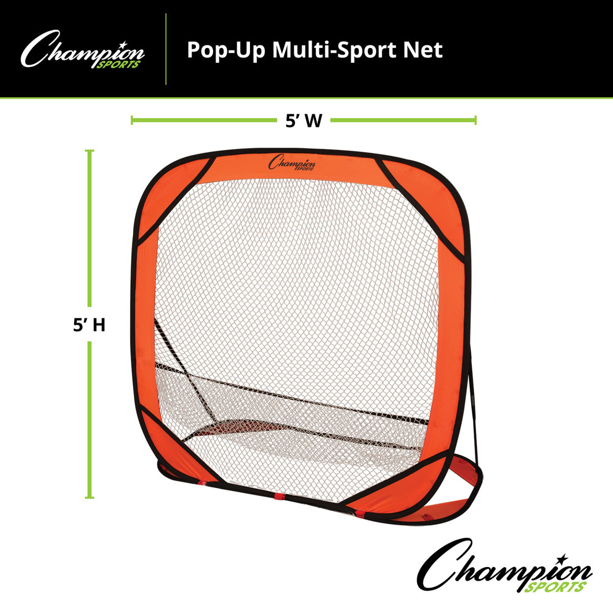 Champion Sports MULTISPORT POP-UP NET