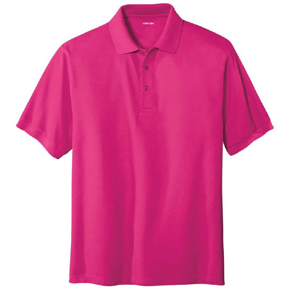 Mens Classic Silk Touch Polo Shirts in 36 Colors and Sizes: XS-6XL Joe's USA Polos and Knits