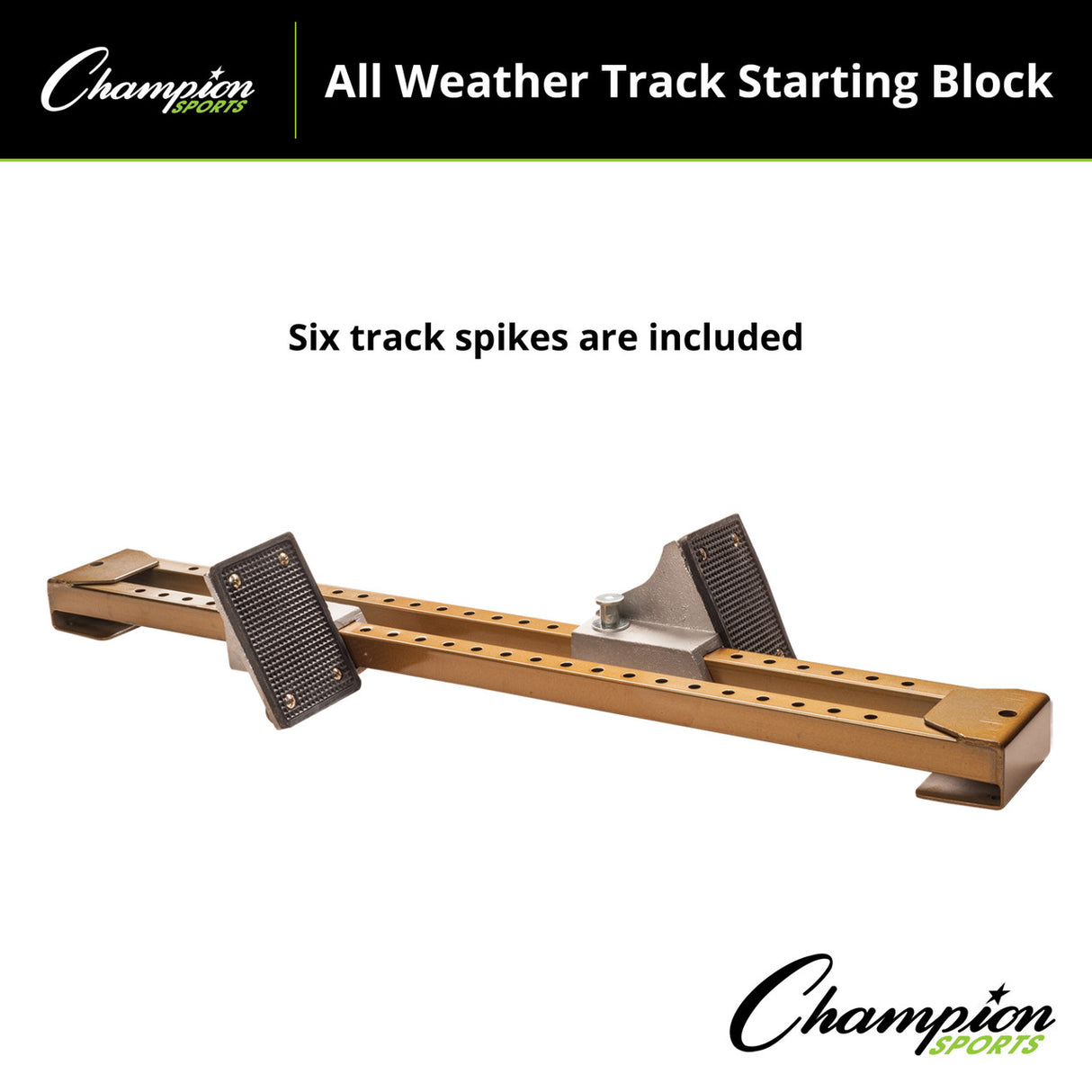 Champion Sports ALL WEATHER TRACK STARTING BLOCK