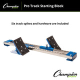 Champion Sports PRO TRACK STARTING BLOCK