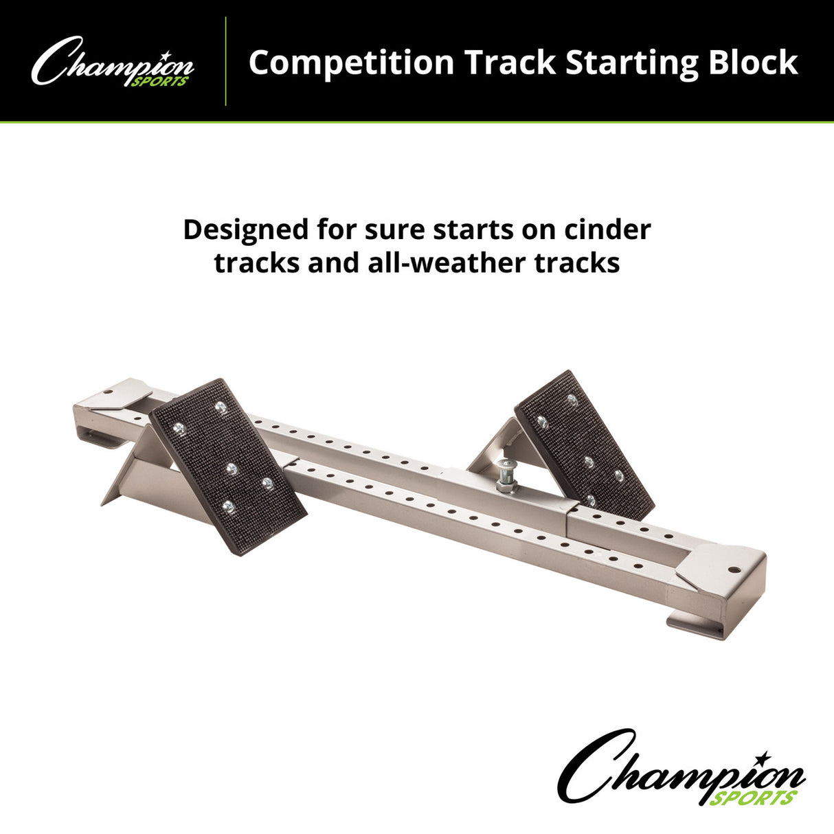Champion Sports COMPETITION TRACK STARTING BLOCK