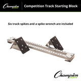Champion Sports COMPETITION TRACK STARTING BLOCK