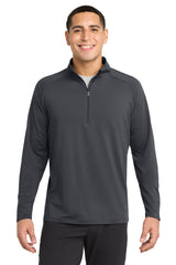 Sport-Tek TST850 Tall Sport-Wick Stretch 1/4-Zip Pullover