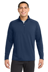 Sport-Tek TST850 Tall Sport-Wick Stretch 1/4-Zip Pullover