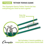 Champion Sports TETHER TENNIS GAME