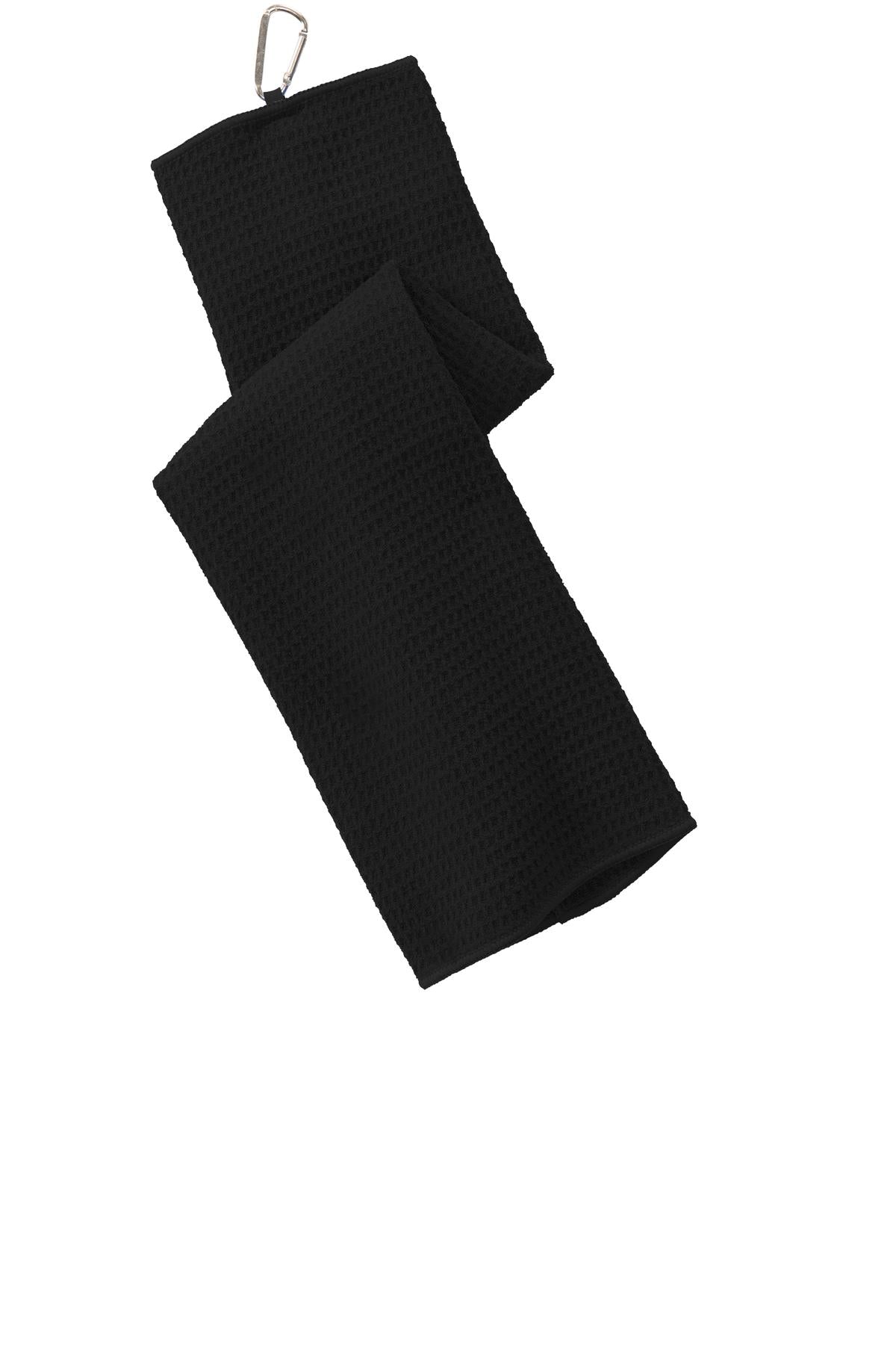 Port Authority TW60 Waffle Microfiber Golf Towel Wholesale Blank