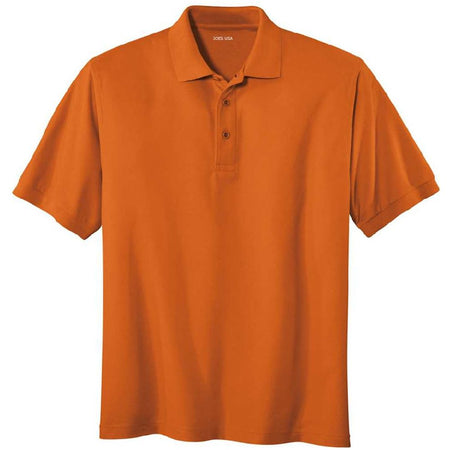 Mens Classic Silk Touch Polo Shirts in 36 Colors and Sizes: XS-6XL Joe's USA Polos and Knits