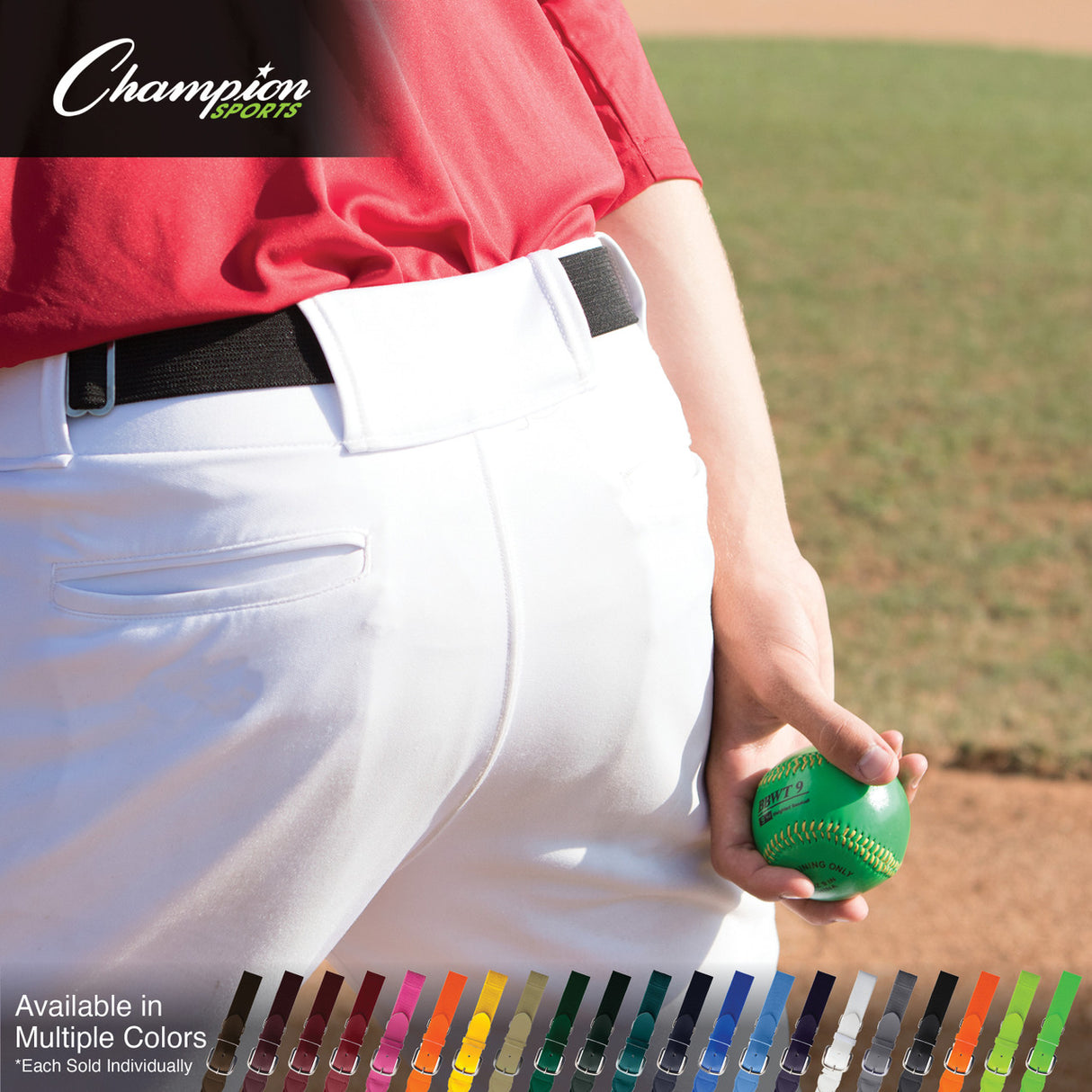 UNIFORM BELT, YOUTH BLACK