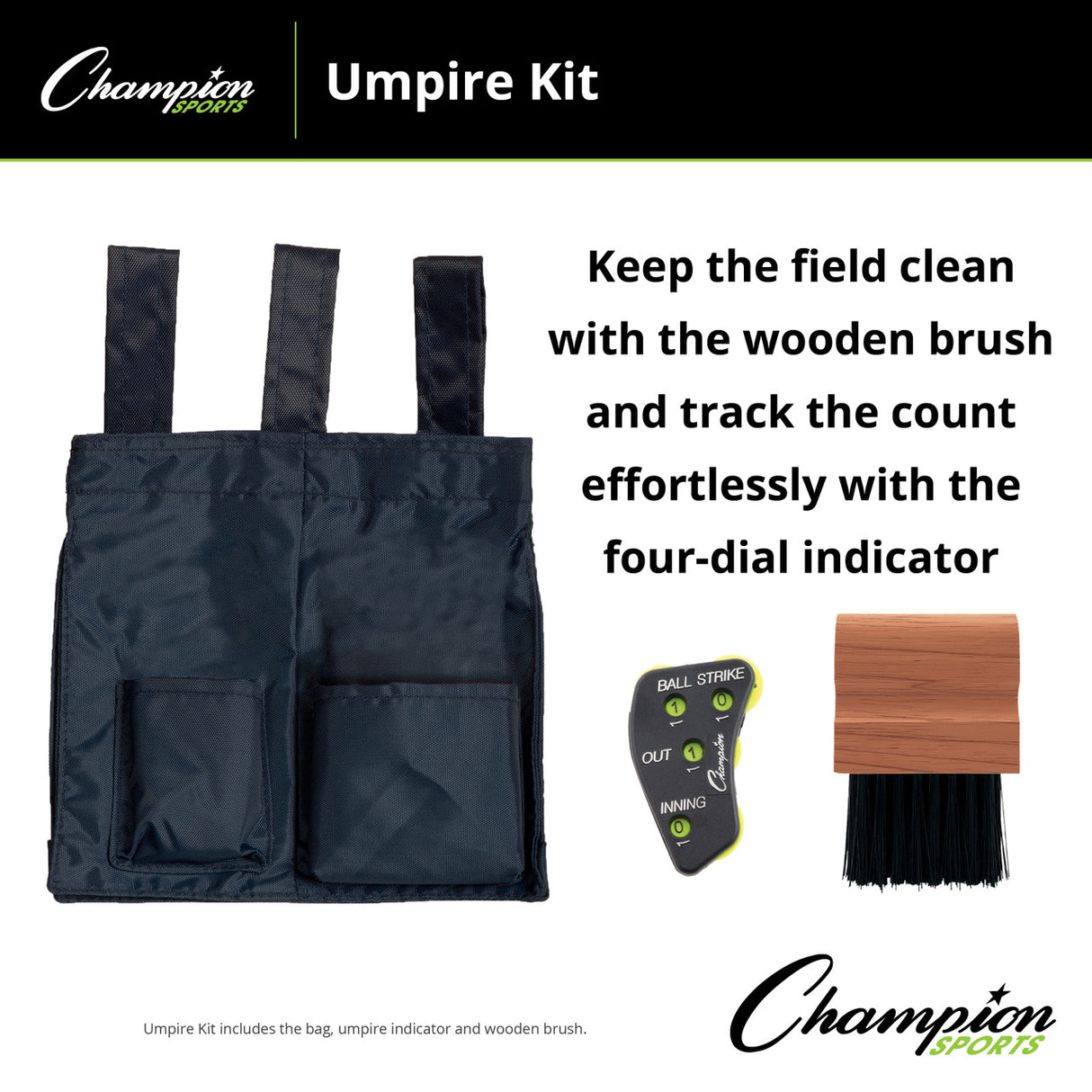 Champion Sports UMPIRE KIT