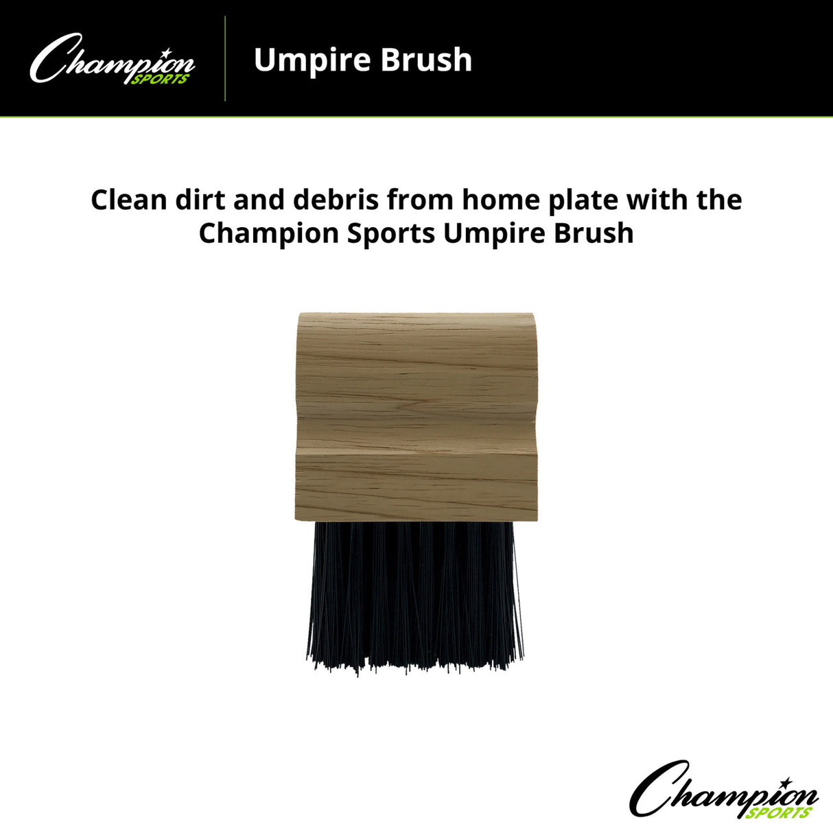 Champion Sports UMPIRE BRUSH