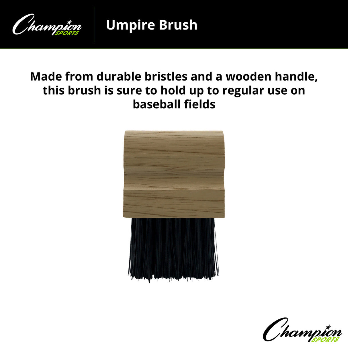 Champion Sports UMPIRE BRUSH